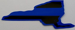 New York State Blue Line Decal