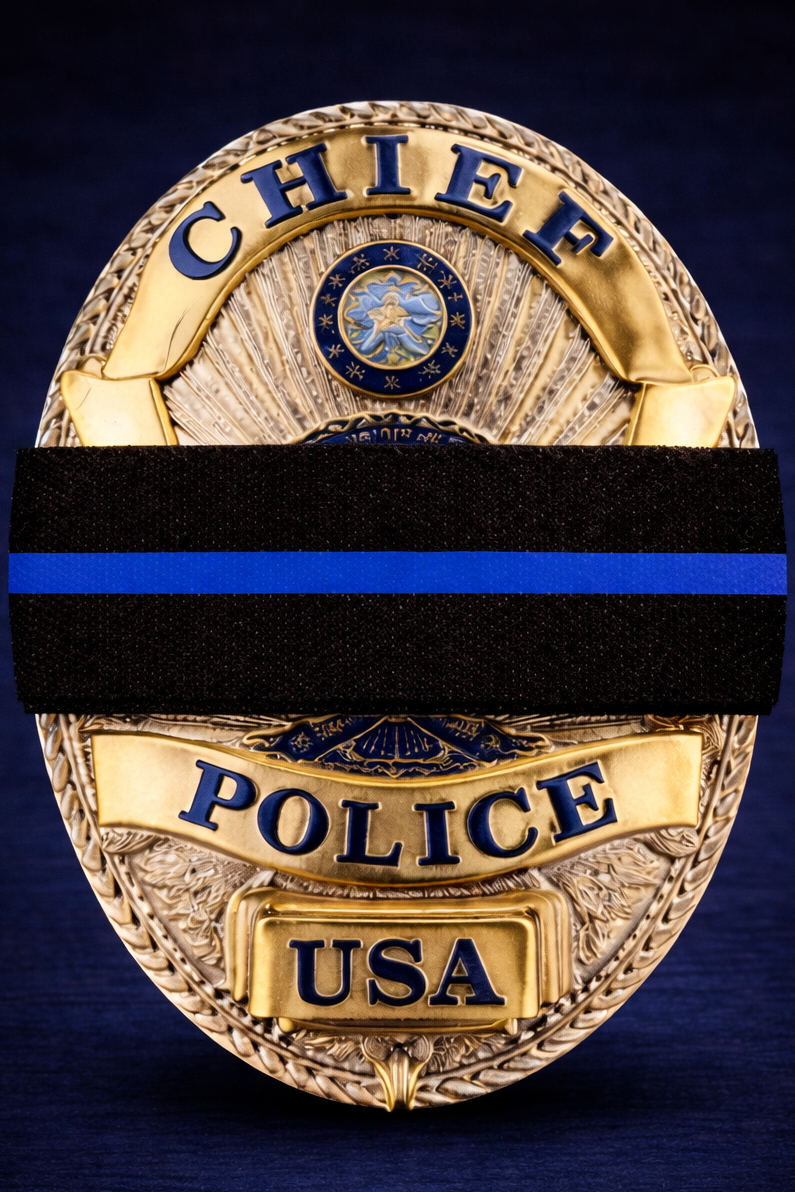 Blue Line Mourning Bands