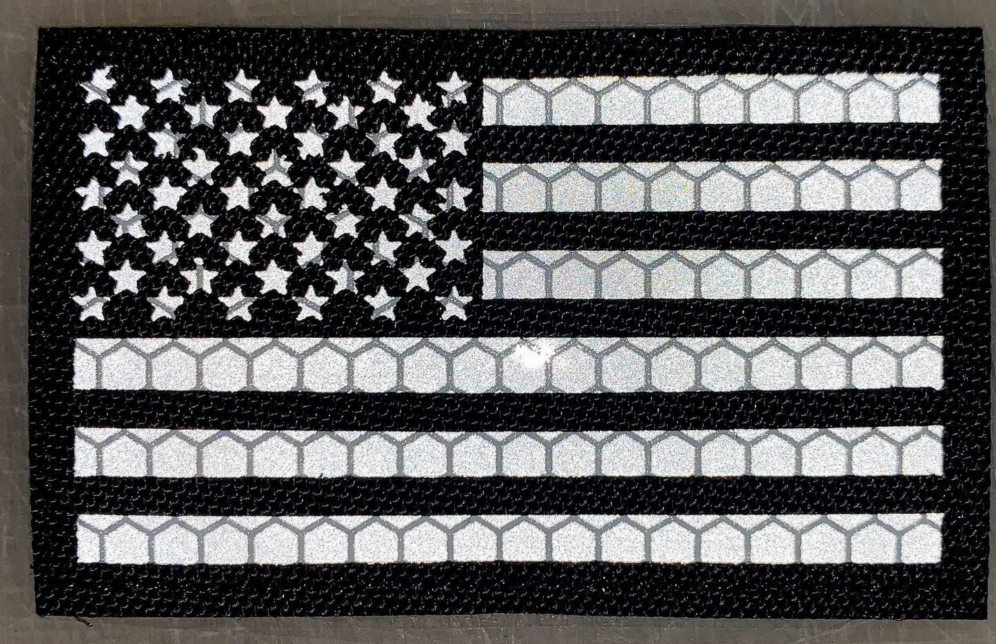 US Flag Reflective Patch