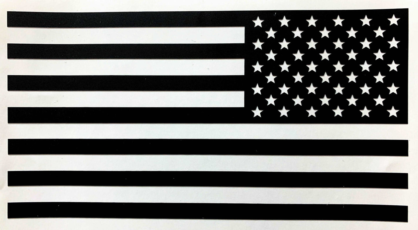 US Flag Subdued Decal