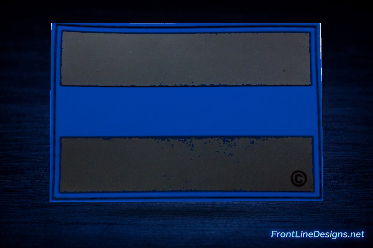 Blue Line 2D Patch — view 1