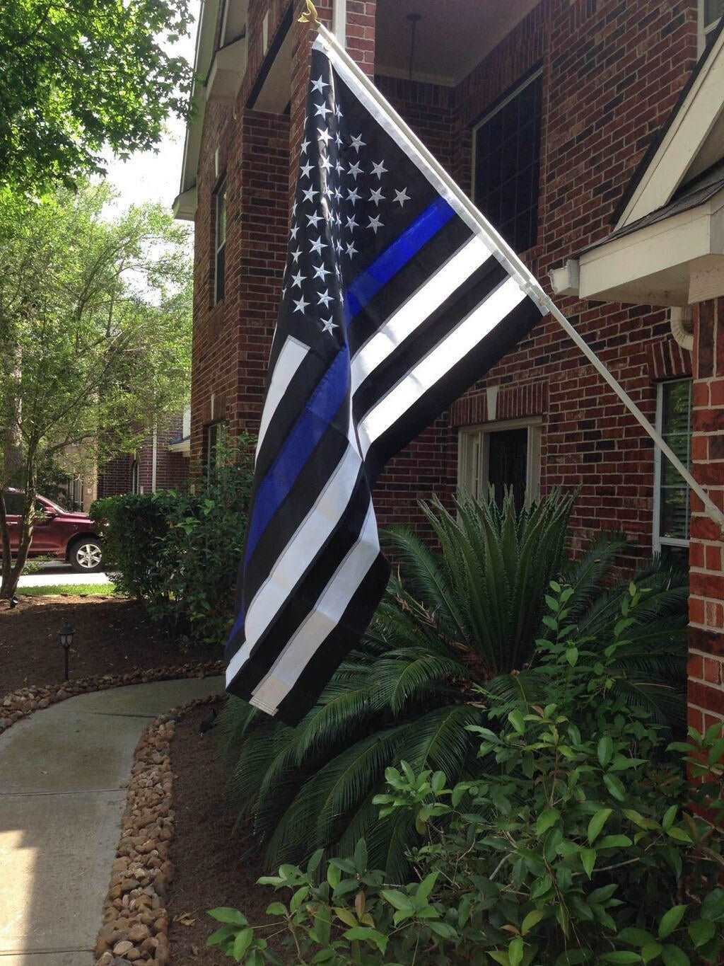 US Blue Line Flag-FrontLine Designs, LLC 