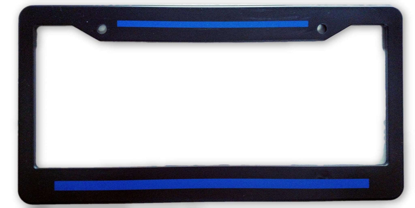 Blue Line Plate Holder-FrontLine Designs, LLC