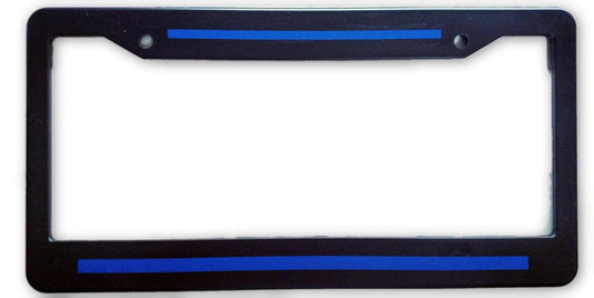 Blue Line Plate Holder-FrontLine Designs, LLC