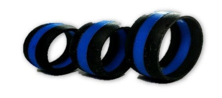 Blue Line Silicone Ring X-Large - FrontLine Designs, LLC