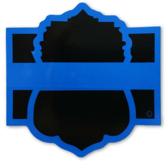 Blue Line San Antonio Reflective Decal - FrontLine Designs, LLC