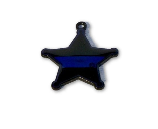 Blue Line Charm Bracelet-FrontLine Designs, LLC