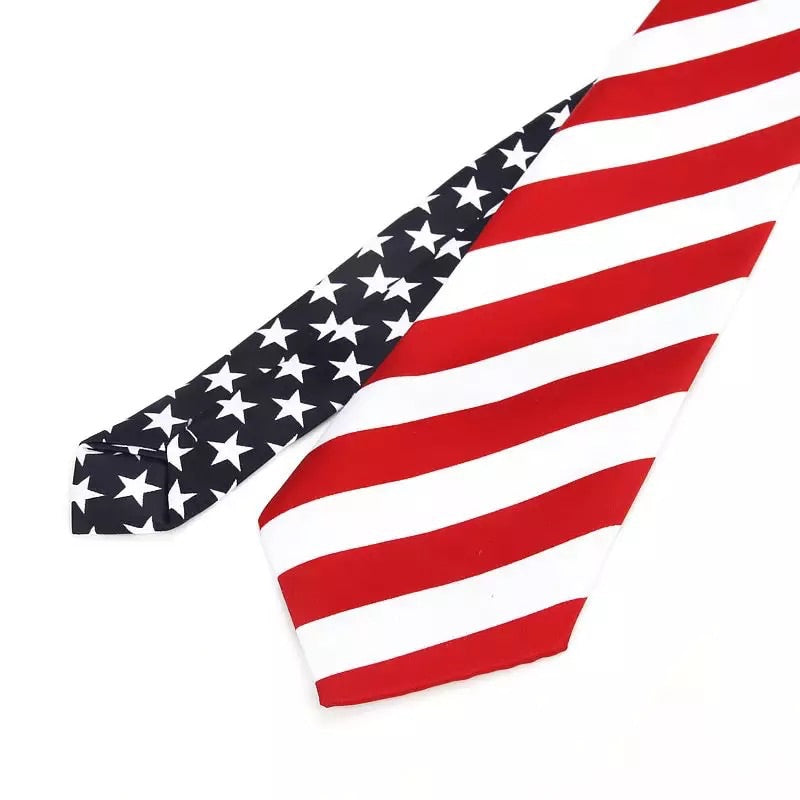 US Flag Necktie