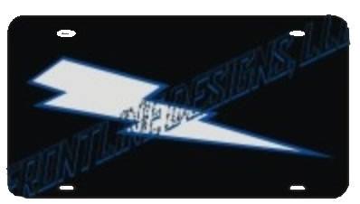 Lightening Bolt Plate-FrontLine Designs, LLC