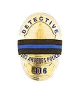 Blue Line Mourning Bands-FrontLine Designs, LLC