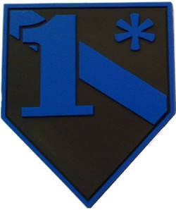 Blue Line  1*  2D Subdued Patch BOGO-FrontLine Designs, LLC