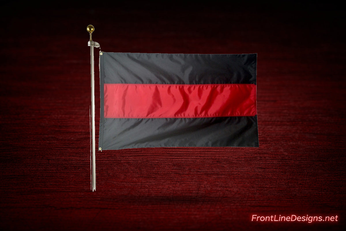 Red Line X-Large Nylon Flags-FrontLine Designs, LLC
