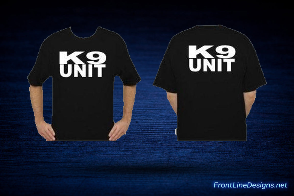 K9 Unit Raid Shirt-FrontLine Designs, LLC