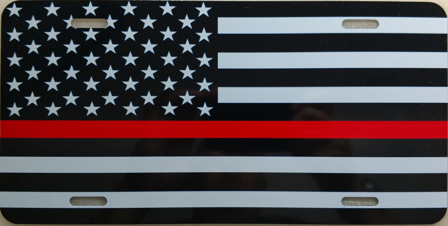 Red Line License Plates