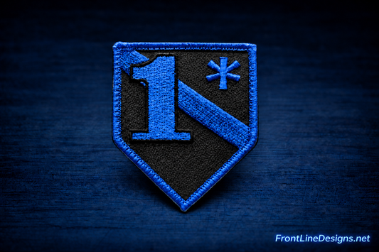 1* Blue Line Patch