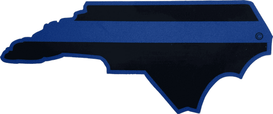 North Carolina State Blue Line Decal