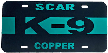 K-9 License Plate-FrontLine Designs, LLC 