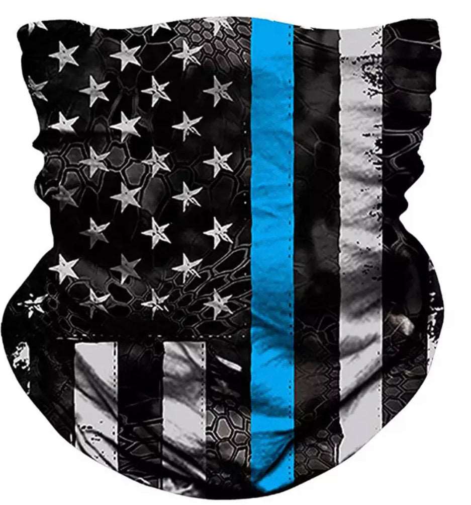 US Flag Neck Gaiter-FrontLine Designs, LLC 