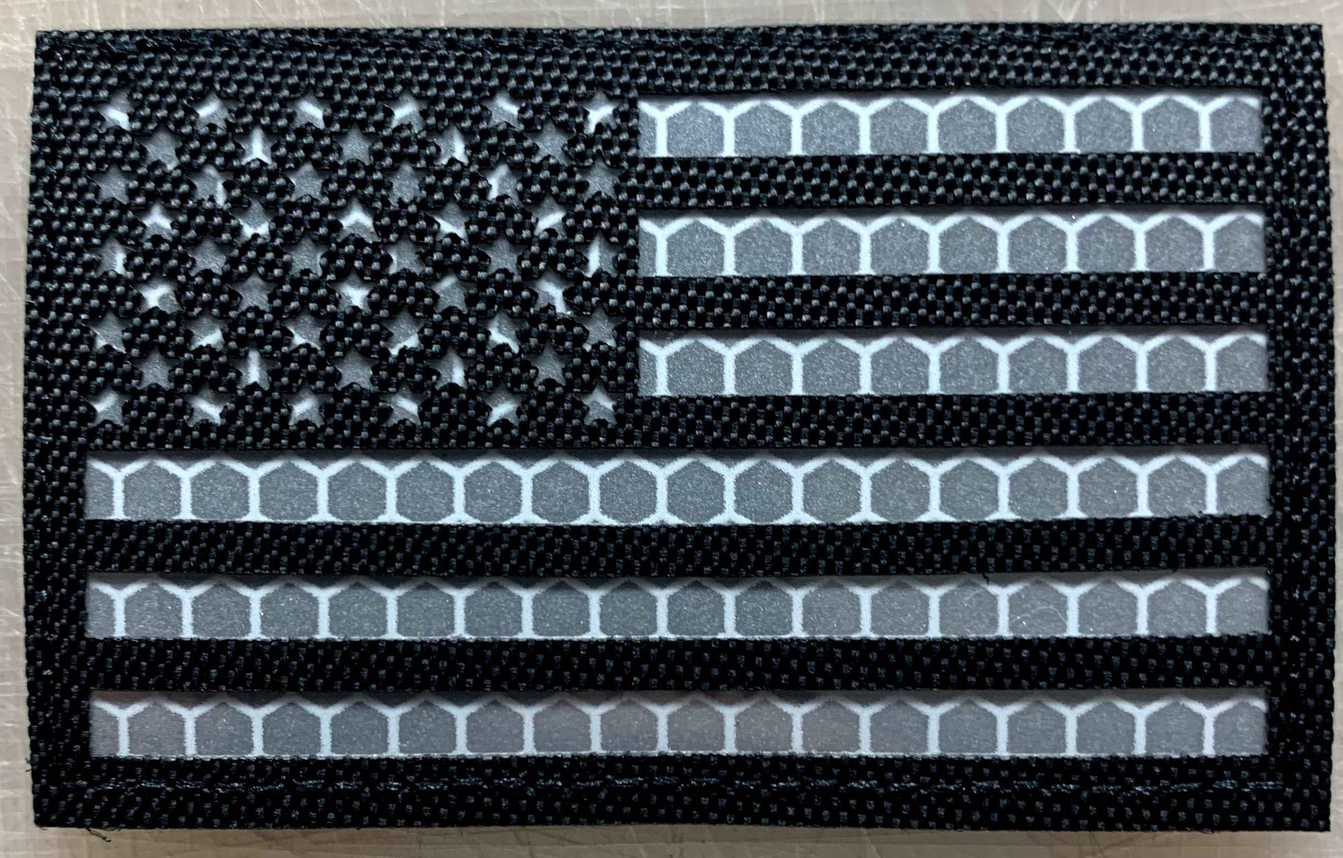 US Flag Reflective Patch-FrontLine Designs, LLC 