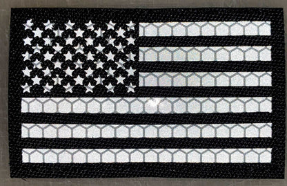 US Flag Reflective Patch-FrontLine Designs, LLC 