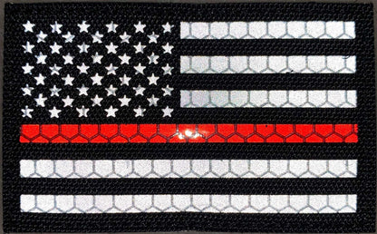 US Flag Reflective Patch-FrontLine Designs, LLC 