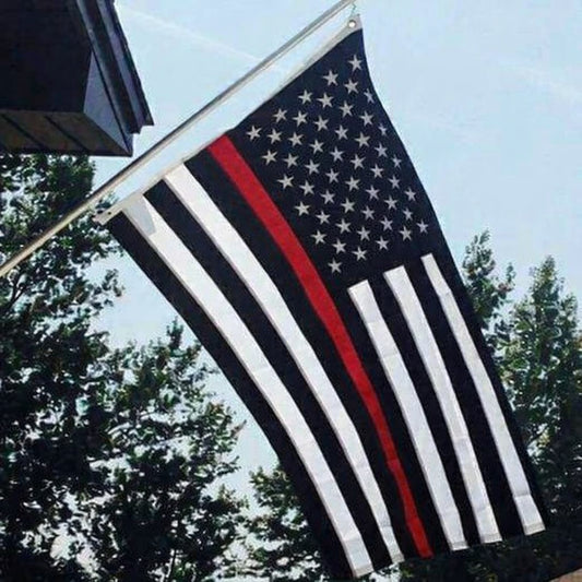 US Red Line Flag-FrontLine Designs, LLC 