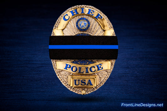 Blue Line Mourning Bands