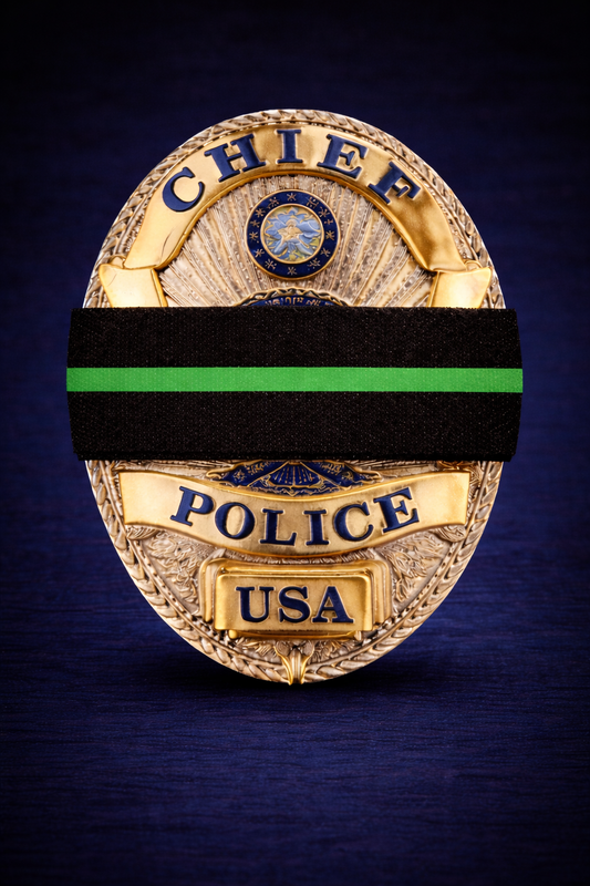 Green Line Mourning Bands