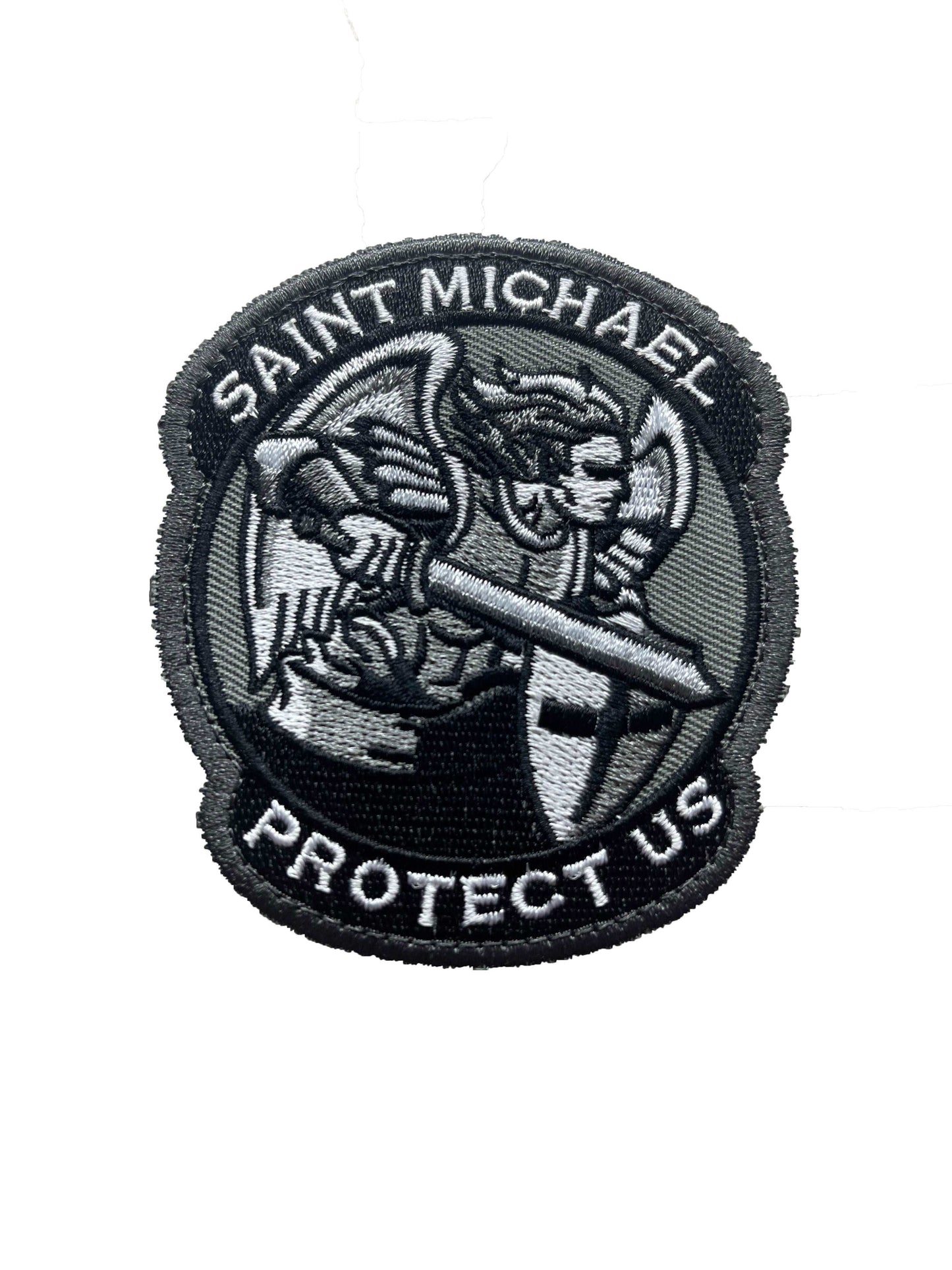 Saint Michael Protect Us Patch