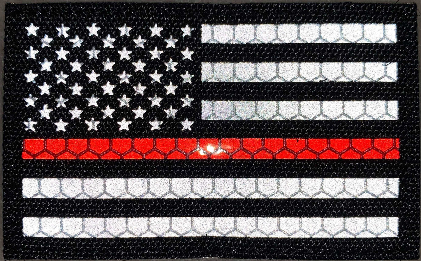 US Flag Reflective Patch