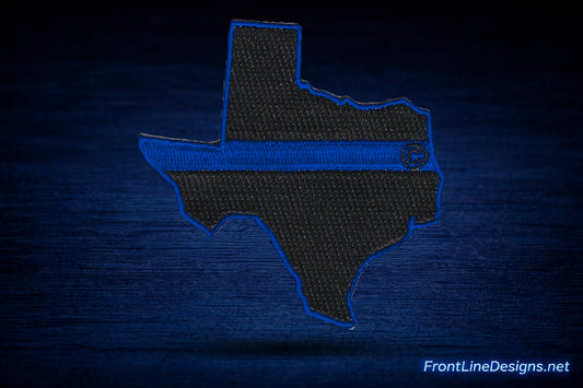 Texas State Blue Line Patch