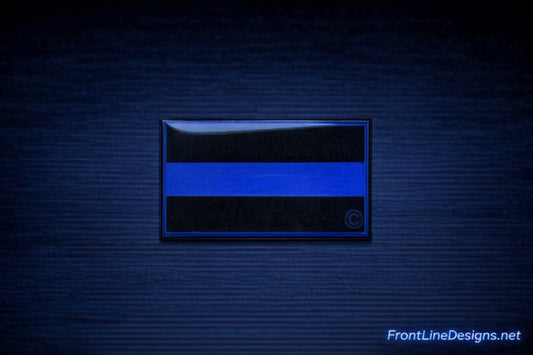 Blue Line Lapel Pin / Tie Tack