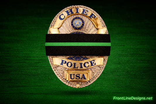 Green Line Mourning Bands