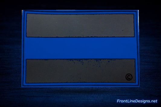 Blue Line 2D Patch — view 1