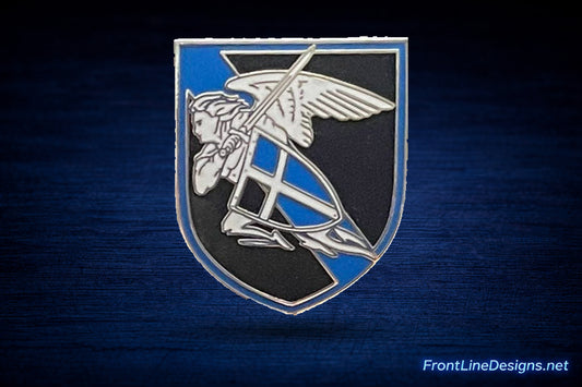 Saint Michael Tie Tack — view 1