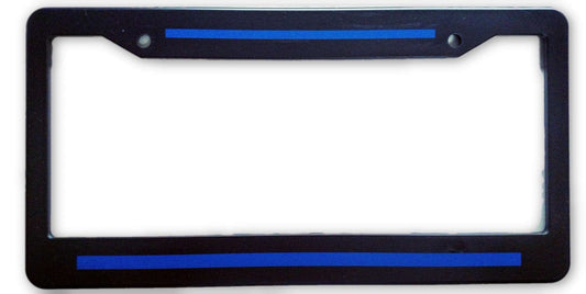 Blue Line Plate Holder-FrontLine Designs, LLC 