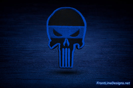 Blue Line Defender Patch — floating product preview