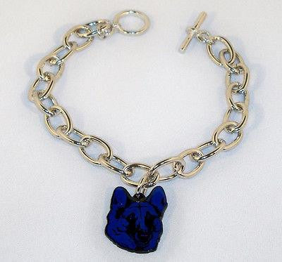 Blue Line Charm Bracelet - FrontLine Designs, LLC 