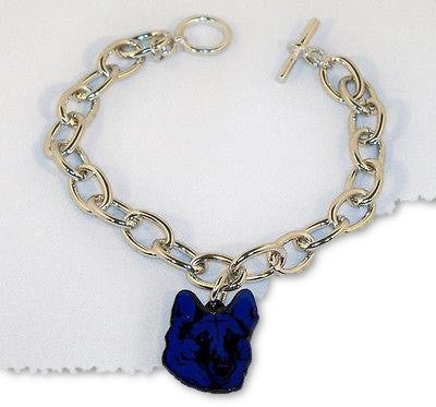 Blue Line Charm Bracelet - FrontLine Designs, LLC 