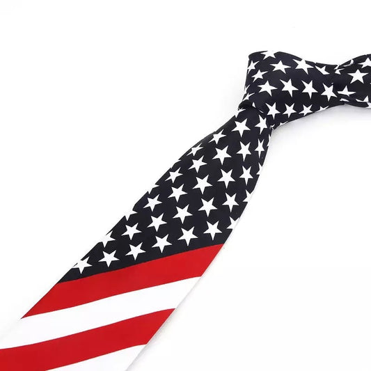 US Flag Necktie
