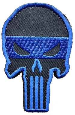 Blue Line Defender Patch-FrontLine Designs, LLC 