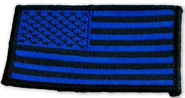 US Blue Line Subdued Patch-FrontLine Designs, LLC 